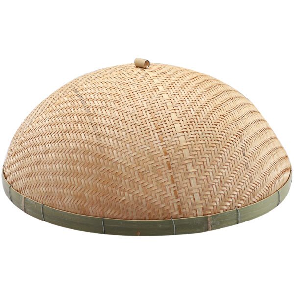 BooBoa Bamboo Food Cover: Large Round Bamboo Food Net Cover for Table, Fly-Proof and Insect-Proof Food Protector, Chinese Style Household Bamboo Cover