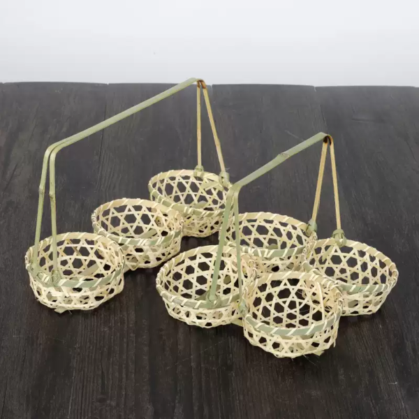 Handcrafted Bamboo Weaving Hollow Basket - A Perfect Blend of Tradition, Elegance, and Functionality - Image 9